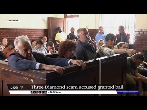 Three diamond scam accused released on bail