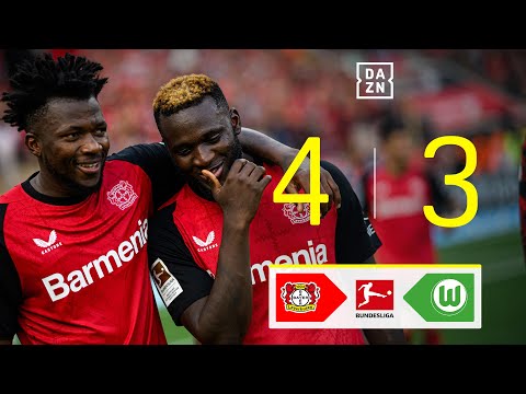 Bayern Leverkusen vs Wolfsburg (4-3) | Resumen y goles | Highlights Bundesliga