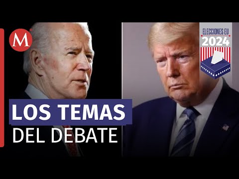 Todo Listo pata el primer debate presidencial Trump vs Biden