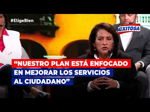 Elizabeth León: Nuestro plan está enfocado en mejorar los servicios al ciudadano