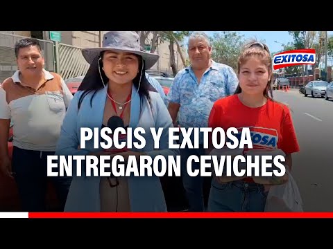 Surco: Piscis y Exitosa entregaron ceviches a los primeros 20 conductores, oyentes de los 95.5 FM