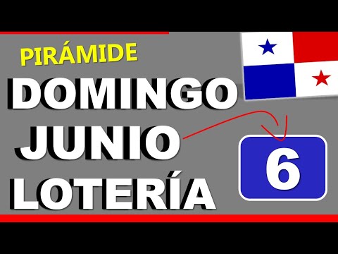 Piramide Suerte Decenas Para Domingo 6 de Junio 2021 Loteria Nacional Panama Dominical Comprar