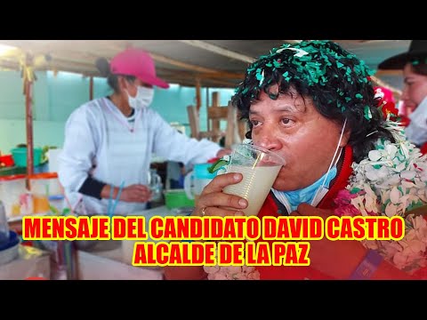 DAVID CASTRO EL 7 DE MARZO SE AC4BARÁ EL ATR4SO EN LA CIUDAD DE LA PAZ...