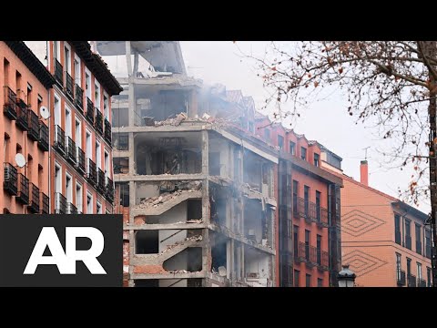 Explosión en Madrid deja al menos 4 muertos