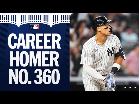 1 SHY OF DIMAGGIO! Aaron Judges 360th career HR is 1 behind Joe DiMaggio on Yanks all-time list!