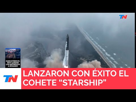 TEXAS I Lanzaron con éxito el cohete Starship