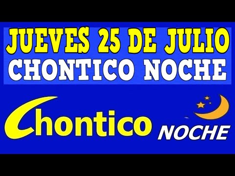 CHINTICO NOCHE Resultado JUEVES 25 De JULIO De 2024