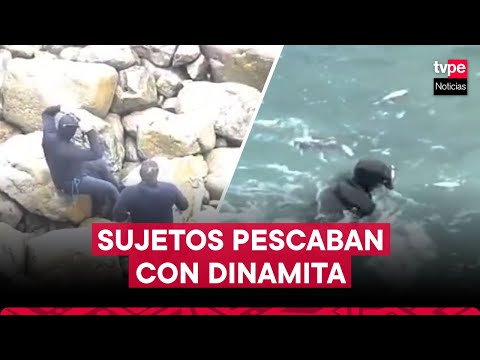 Detienen a sujetos que pescaban con dinamita en Reserva Nacional de Paracas?