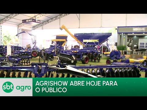 SBT Agro 29/04/24: Maior evento do agronegócio do Brasil abre as portas para o público