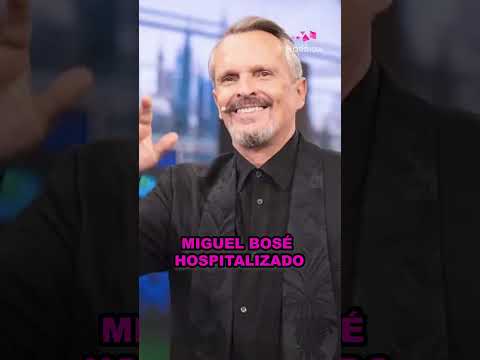 MIGUEL BOSÉ ES OPERADO DE LA COLUMNA VERTEBRAL #miguelbose #hospital #shorts