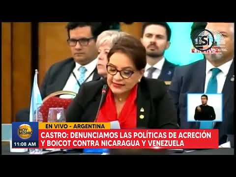 Xiomara Castro en Cumbre de la Celac en Argentina: Soy la primera hondureña presidenta
