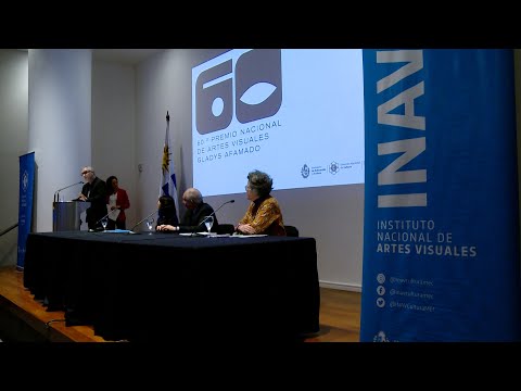 Lanzamiento del 60.° Premio Nacional de Artes Visuales, Gladys Afamado