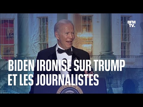 Biden raille Trump pour le retour du dîner des correspondants à la Maison Blanche