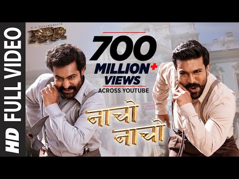 Naacho Naacho (Full Video) RRR - NTR, Ram Charan | M M Kreem | SS Rajamouli | Vishal Mishra & Rahul
