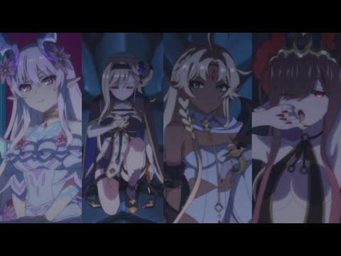 【プリコネR】 幻境竜后とプリンセスナイト達 【メインストーリー 第3部 「第14章　アルシャトの誘惑　第1話～第3話」のアニメシーンまとめ】
