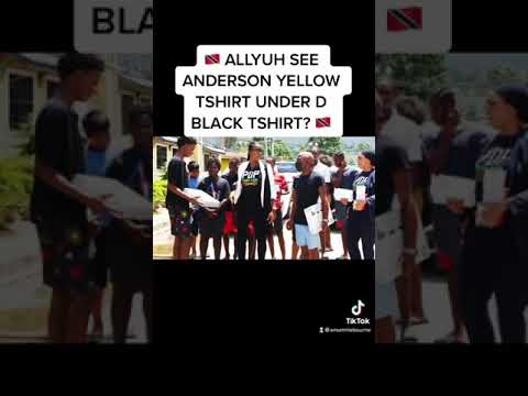 Allyuh see Anderson yellow Tshirt under his black Tshirt?
