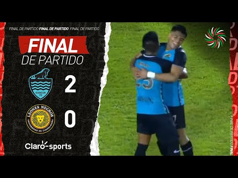 Resumen Final | Cancu?n FC 2 0 Leones Negros | Jornada 12 Liga Expansio?n Apertura 2023