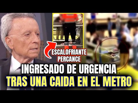 Ortega Cano INGRESADO DE URGENCIA tras SUFRIR una APARATOSA CAÍDA en el METRO de MADRID