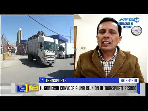 Gobierno convoca a diálogo con Cámara Boliviana de Transporte