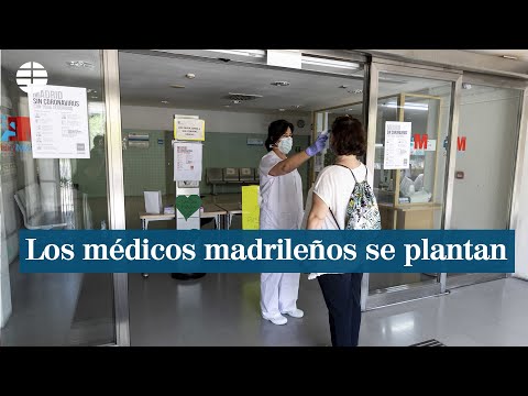 Los médicos madrileños se plantan ante la falta de recursos