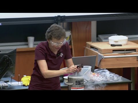 Texas A&M physics professor Tatiana Erukhimova becomes viral sensation with high-energy experiments