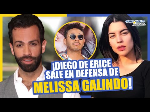 ¡Diego de Erice APOYA a su ex Melissa Galindo tras denuncia contra Kalimba!