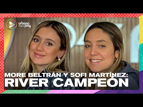 Morena Beltrán: River está muy por encima Campeonato y presentación de Messi en #Perros2023