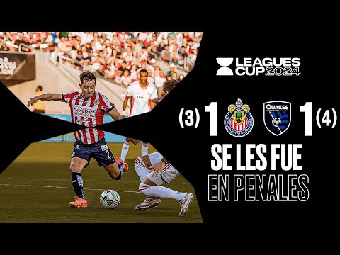 CHIVAS 1-1 SJ EARTHQUAKES | ??CERCA DEL FINAL, PIOJO EVITA derrota del Rebaño