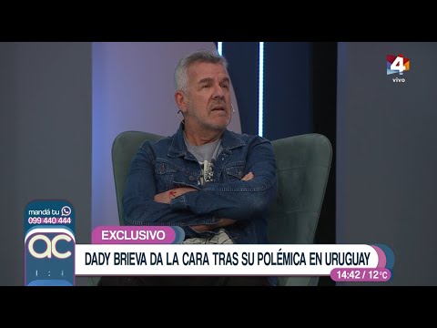 Algo Contigo - Dady Brieva da la cara tras su polémica en Uruguay