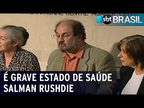 Polícia indicia homem que esfaqueou escritor Salman Rushdie | SBT Brasil (13/08/22)