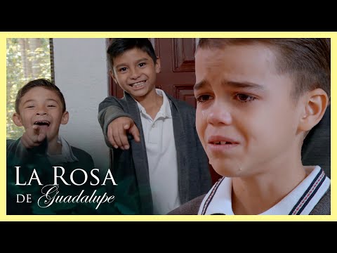 Molestan a Max en la escuela por no tener papá | La Rosa de Guadalupe 2/4 | Hijo póstumo