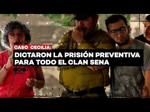 CASO CECILIA: dictaron la PRISIÓN PREVENTIVA para TODO EL CLAN SENA - Telefe Noticias