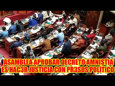 DECRETO SUPREMO BENEFICIARÁ 3180 PR3SOS POLÍTICOS POR LA DICT4DURA DE JEANINE AÑEZ...