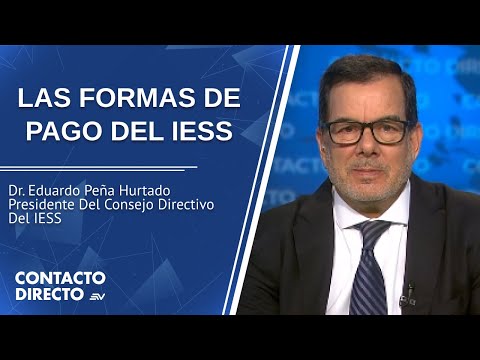 Entrevista con Eduardo Peña - Presidente Consejo Directivo Del IESS | Contacto Directo | Ecuavisa