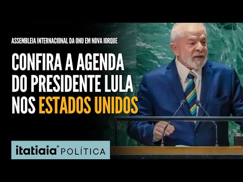 CONFIRA A AGENDA DO PRESIDENTE LULA NOS ESTADOS UNIDOS PARA ASSEMBLEIA GERAL DA ONU