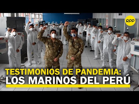 La Marina de Guerra Del Perú combate desde la primera línea a la COVID-19
