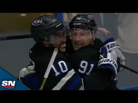 Steven Stamkos Gifts Anthony Duclair Perfect Feed For First Goal With Lightning