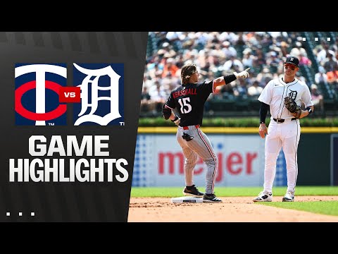 Twins vs. Tigers Game Highlights (8/6/25) | MLB Highlights
