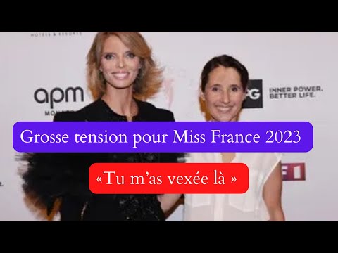 Fortes tensions entre Sylvie Tellier et Alexia Laroche-Joubert pour Miss France 2023