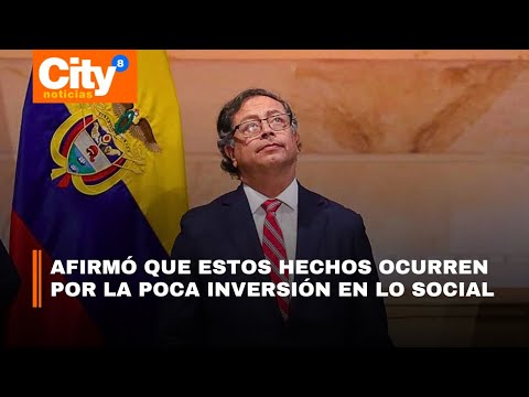 Petro se pronunció frente a los feminicidios y al plan de desarrollo de Bogotá | CityTv