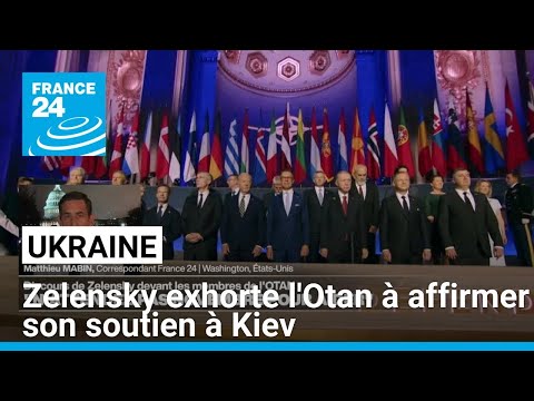 Ukraine : Zelensky exhorte l'Otan à affirmer son soutien à Kiev avant l'élection américaine