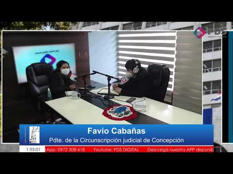 Estuvimos en comunicación con Favio Cabañas - Pdte. de la Circunscripción judicial de Concepción