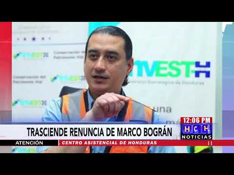 Marco Bográn fuera de Invest H, tras escándalo por #HospitalesMóviles en #Honduras