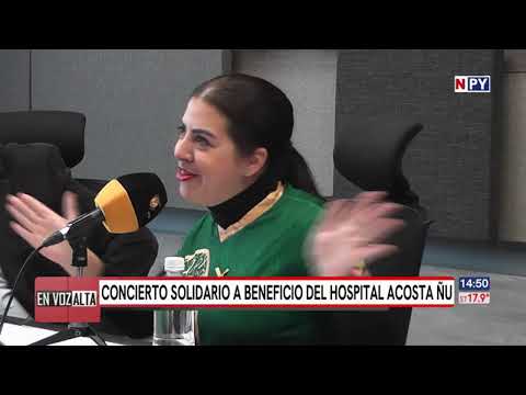 Organizan concierto solidario a beneficio del Hospital Acosta Ñu