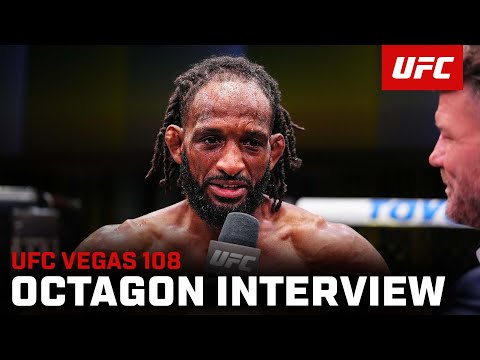Kevin Vallejos Octagon Interview | UFC Vegas 108