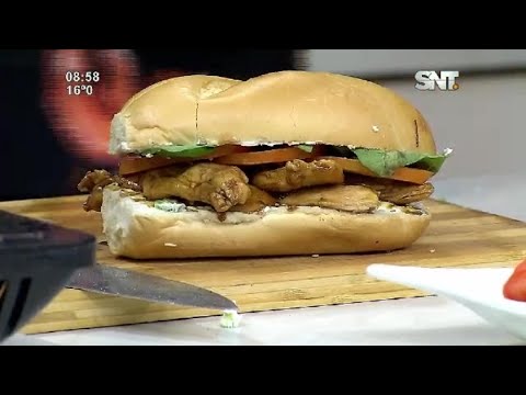 Cocina LMCD: Sándwich de pollo Kzero con salsa teriyaki