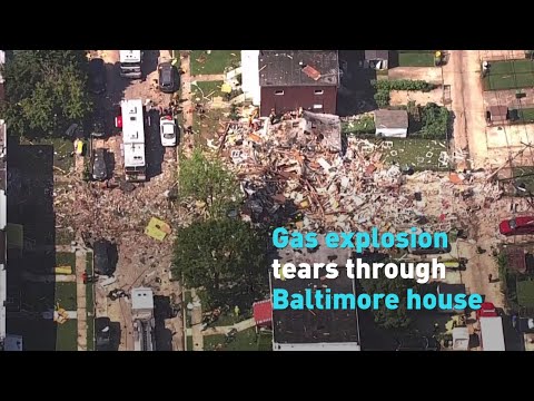 One dead, six injured after gas explosion in Baltimore