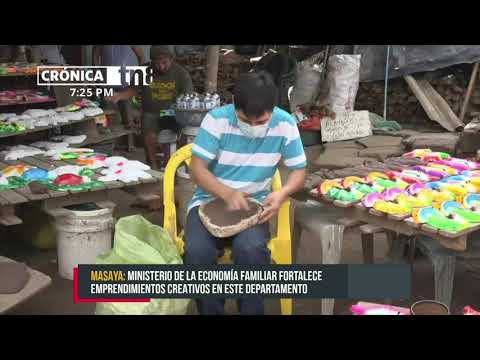 MEFCCA fortalece emprendimientos creativos en Masaya - Nicaragua
