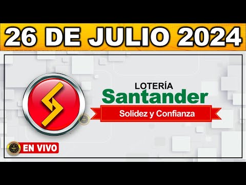 Resultado LOTERIA DE SANTANDER VIERNES 26 de julio 2024