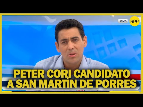 ELECCIONES MUNICIPALES: Peter Jaime Cori expone sus propuestas para San Martín de Porres